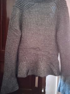 Sparkly Button-Up Cardigan