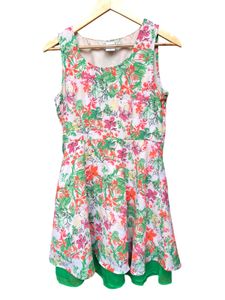 Vero Moda Floral Fit &amp; Flare Dress – Size M
