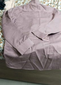 Men's Lavender Button-Up Shirt