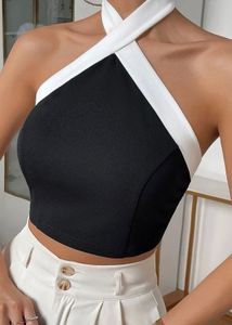 Stylish Halter Neck Crop Top
