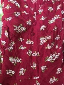 Floral Print Midi Dress