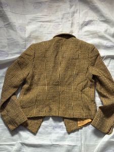 Chic Textured Cropped Blazer