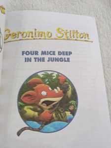 Geronimo Stilton Four Mice Deep In The Jungle