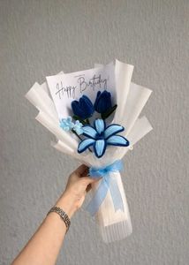 Spider-Man Themed Pipe Cleaner Bouquet