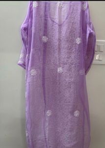 new chikankari 2 kurti combo  @500
