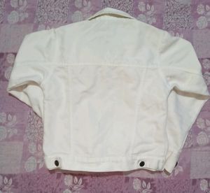 White Denim Jacket