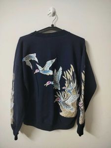 Vintage Duck Print Sweatshirt