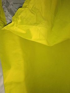 Yellow &amp; Grey Zip-Up Jacket