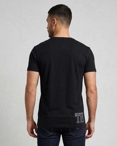 Men's Black Graphic T-Shirt