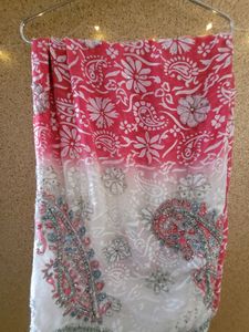 heavy georgette sequins saree