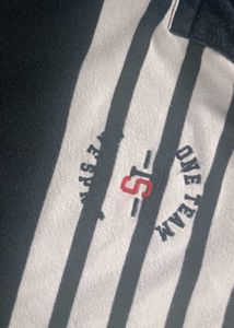 Striped Graphic T-Shirt