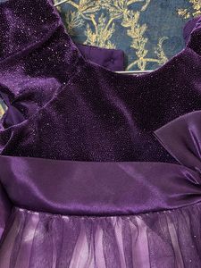Sparkly Purple Ombre Party Dress