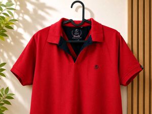 Men's Red Polo T-Shirt