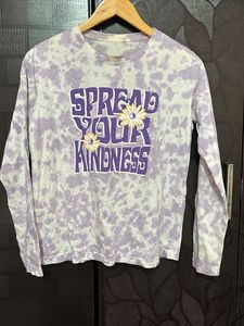 Cute Tie-Dye Long Sleeve T-Shirt