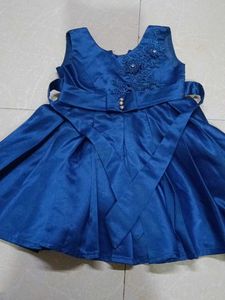 Blue Party Dress for Girls