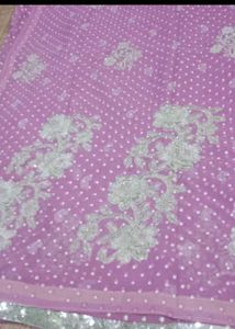 butterfly saree
