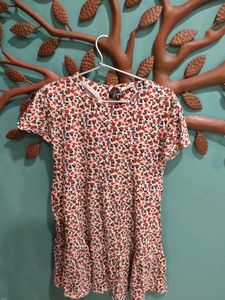 Chic Floral Print Mini Dress