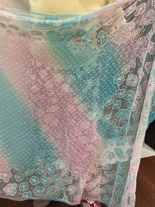 pure chiffon saree
