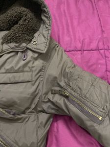 Authentic Ralph Lauren Padded Hooded Jacket (crop)