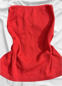 🚨sale🚨Red Ribbed Tank Top