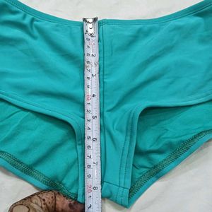 Teal Ruched ❤️‍🔥Side Bikini Bottom