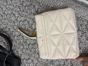 Mango Quilted Chain Bag