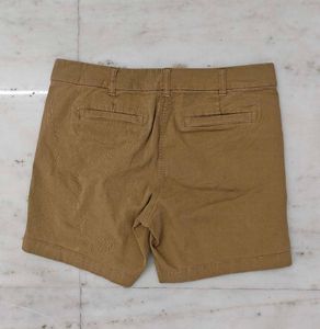 Trendy Women Tan Shorts
