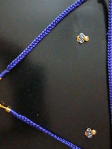 Blue Necklace, Earrings &amp; Bangles Set