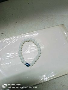 White Stone Bracelet