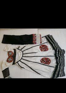Elegant White Lehenga Choli Set
