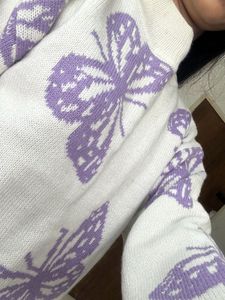 Cute Butterfly Knit Sweater