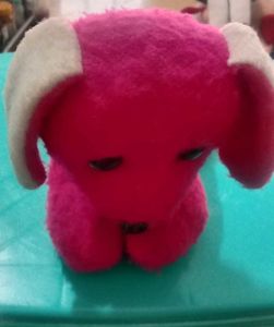 Bright Pink Stuffed Animal Toy
