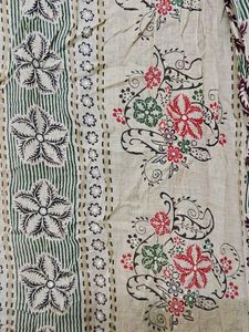 Vibrant Floral Print pure cotton dupatta