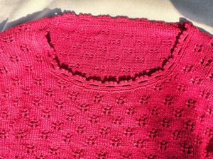 Red Knit Sweater