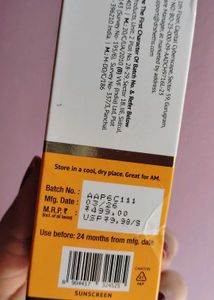 Dr. Seth's Centella Niacinamide Sunscreen SPF 50