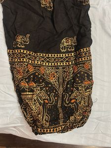 elephant print salwar / palazzo