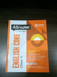All in One English Core Class 11 Book
