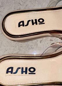 Sparkly Embellished Platform Sandals