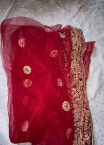 Designer Red Lehenga Choli
