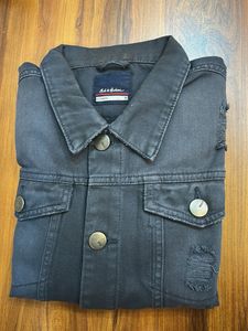 Men's Black Denim Jacket