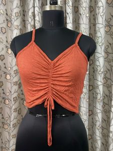 Chic Ruched Crop Top
