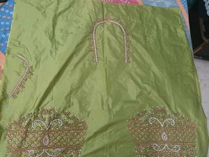 One Day Sale Maggam Work 1 Mtr Blouse Cloth