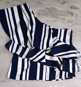 Party Wear One Side Off Shoulder Women Top