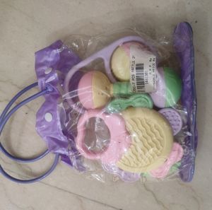 New 5 Pieces Attractive  Rettle set For babies