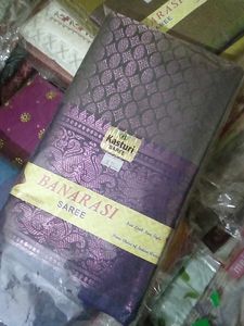 Banarasi Silk Saree Embroidery Work