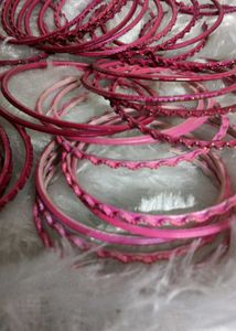 Beautiful Pink Bangles Set