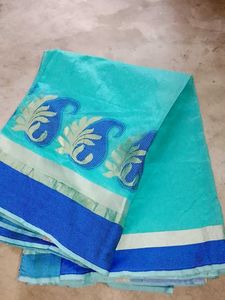 new women trendy Saree with Paisley Border