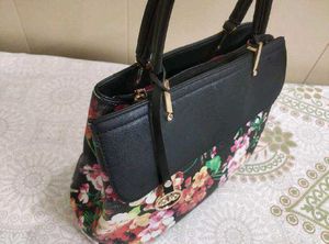 Floral Print Shoulder Bag