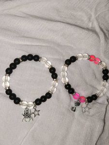Charming Beaded Bracelets Set