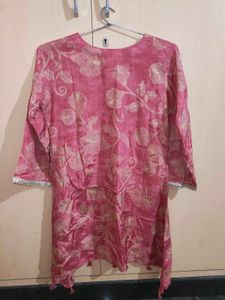 Silk kurti with pallazos